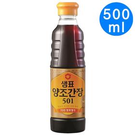 膳府酿造酱油501 500ml샘표 양조간장 501