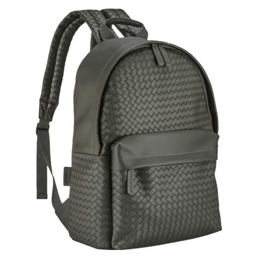 Diplomat 外交官时尚简约休闲编织纹双肩背包YP-SW21002 莫兰迪绿 商品图1