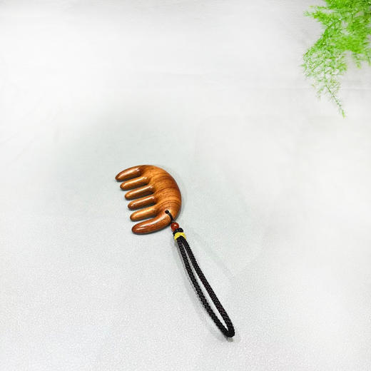 7cm花梨按摩梳°带挂绳 商品图0
