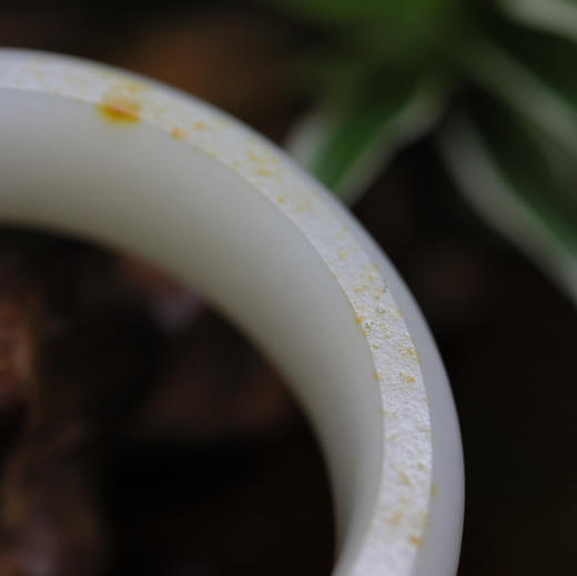 和田玉（白玉）籽料手镯--平安镯58# 商品图4