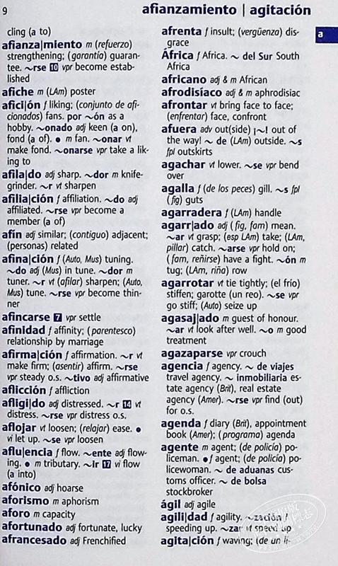 【中商原版】牛津西班牙语迷你词典 Oxford Spanish Mini Dictionary 原版进口 西班牙语字典 参考书词典工具书 牛津大学出版 商品图4