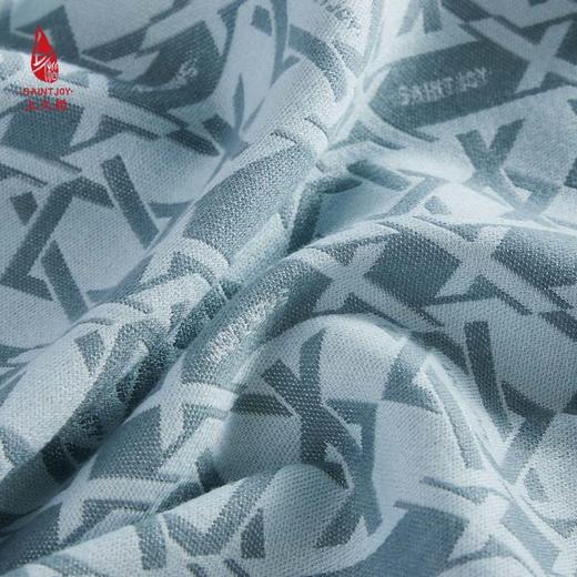 SAINTJOY/上久楷 丝毛围巾  丝毛长巾  菱格扣 CJS23020 商品图5