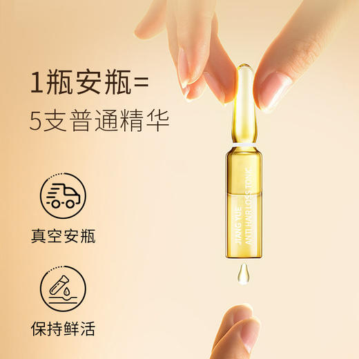 第2套减10元【持证草本防脱！姜约防脱育发液套盒】国妆特字 增发密发秀发草本生姜育发精华液防掉发育发液 商品图4