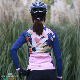 预售优惠鹤舞专业骑行服套装单件女款薄款加绒款