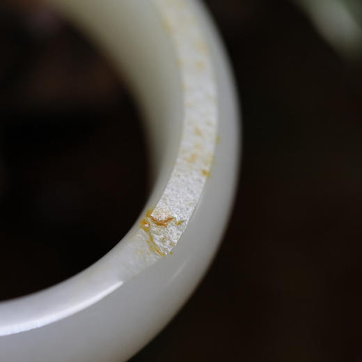 和田玉（白玉）籽料手镯--平安镯58# 商品图5