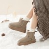 ZHR厚底雪地靴女2023冬季新款加厚加绒防滑休闲短靴户外保暖棉鞋 商品缩略图9