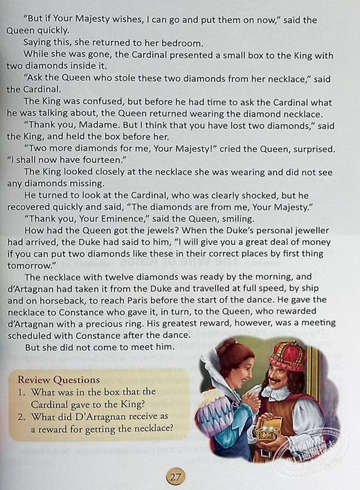 【中商原版】全球经典分级读物C1级-三个火枪手 CAE水平 Global Classics Graded Reader Level C1 The Three Musketeers 原版 商品图6