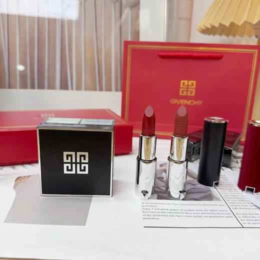 【纪梵希散粉口红三件套】纪梵希丝绒口红散粉3件套 商品图6