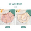 洁丽雅多条中腰纯棉女士内裤纯棉内裆少女蕾丝边内裤女纯棉 商品缩略图5