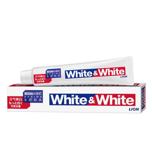 狮王葡萄柚小苏打元气美白牙膏 120g 清新口气净白去渍 商品图4