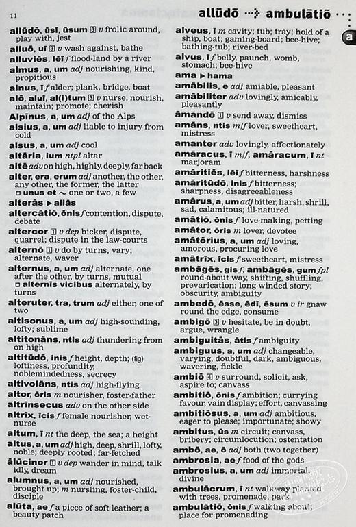 【中商原版】牛津袖珍拉丁语词典 Pocket Oxford Latin Dictionary 原版进口 拉丁语字典 教辅参考书词典工具书 牛津大学出版 商品图5