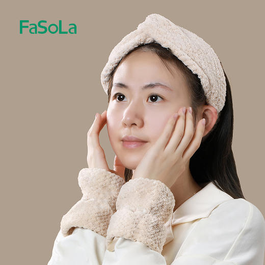 FaSoLa洗脸发带网红气质洗漱防流水防湿束发带敷面膜神器简约头带女 商品图11