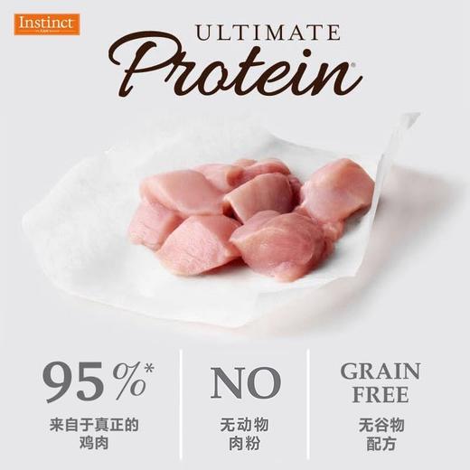 Instinct生鲜本能猫粮鲜鸡肉成猫高蛋白10磅进口百利猫粮 商品图3