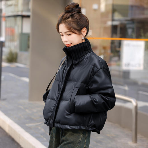 爆款加厚白鸭绒，面包服外套免洗羽绒服HR-YF9573A 商品图2