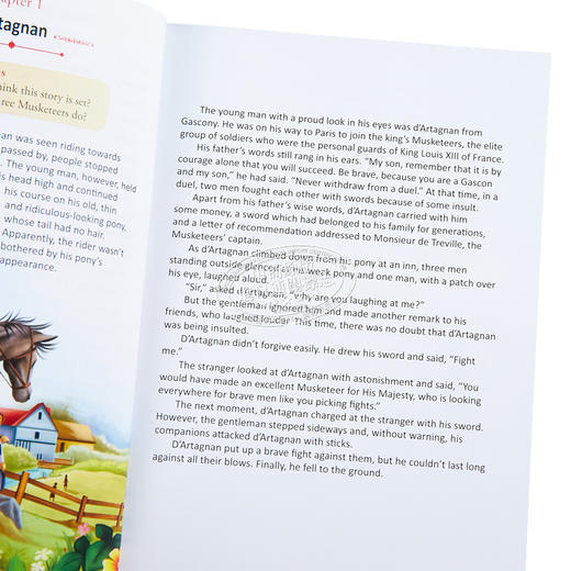 【中商原版】全球经典分级读物C1级-三个火枪手 CAE水平 Global Classics Graded Reader Level C1 The Three Musketeers 原版 商品图3