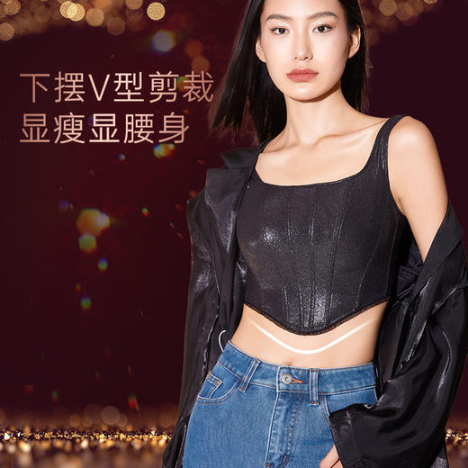 奶糖派大胸抹胸人鱼姬胸衣胸型可外穿高颜值舒适大码显瘦内衣 商品图1