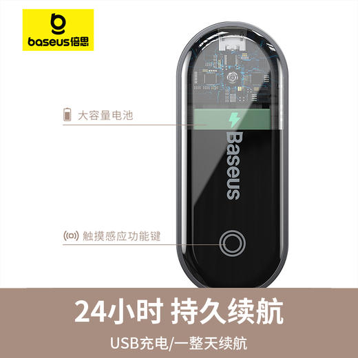 倍思 圆阅 迷你夹子灯 深空灰 商品图4