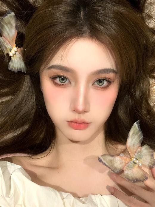 bollycon日抛 废土沙特/诱尾萝拉/青涩威廉 14.2mm 棕/蓝/灰/绿 日抛无售后！！ 商品图1