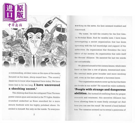 【中商原版】麻瓜小子4 Kid Normal and the Final Five 进口英文原版 麻瓜小孩章节桥梁书 儿童章节书故事书 8岁以上儿童读物 商品图1