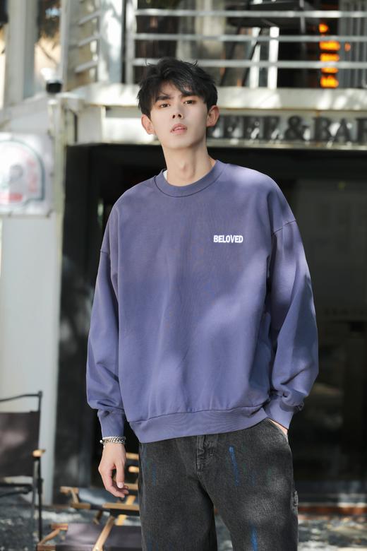 W346364192字母圆领卫衣 商品图0