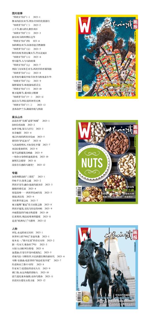 世界知识画报2023年·西班牙年合订本（上、下册） 商品图1