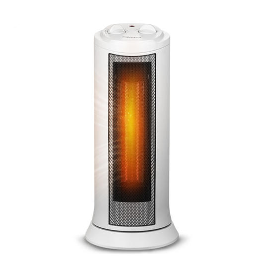 【取暖器】美的取暖器家用客厅省电热风机塔式摇头电热暖器办公室节能电暖气 商品图3