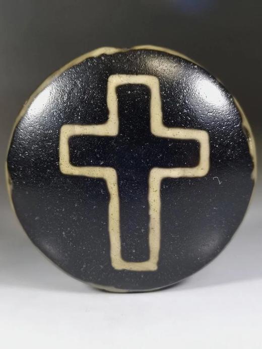 玛瑙镶蚀十字纹扁珠项链，顺丰包邮 商品图2