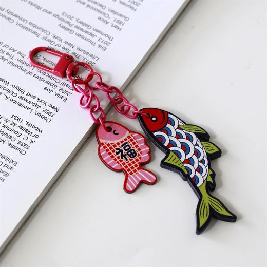 前程似锦(鱼)°竹雕钥匙扣挂件系列 商品图5