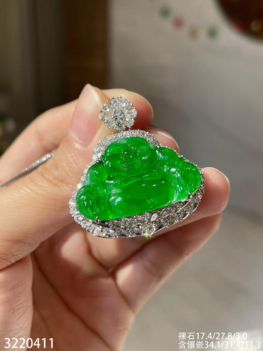 3220411，佛公吊坠。具体价格微信咨询 商品图3