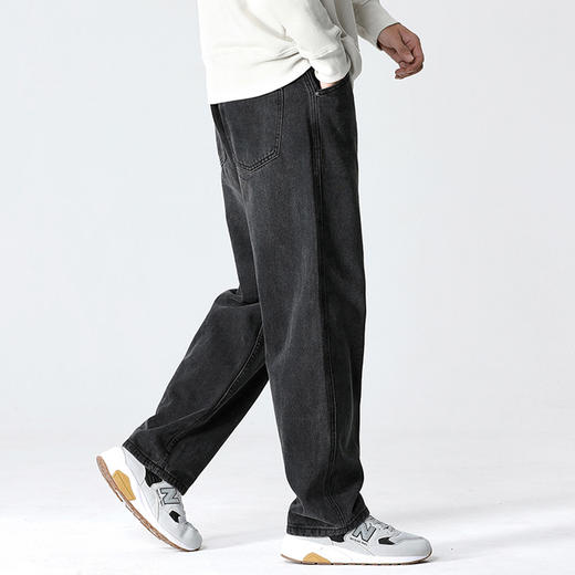 裁缝学苑MX27美式复古牛仔裤纸样男款直筒阔腿裤子裁剪图纸 商品图3