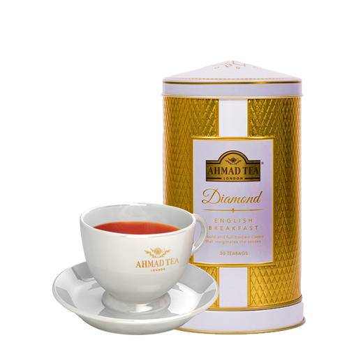 【圣诞音乐罐茶】AHMADTEA 英国亚曼茶 英式早餐红茶 圣诞音乐礼罐/音乐盒 30袋入 商品图4