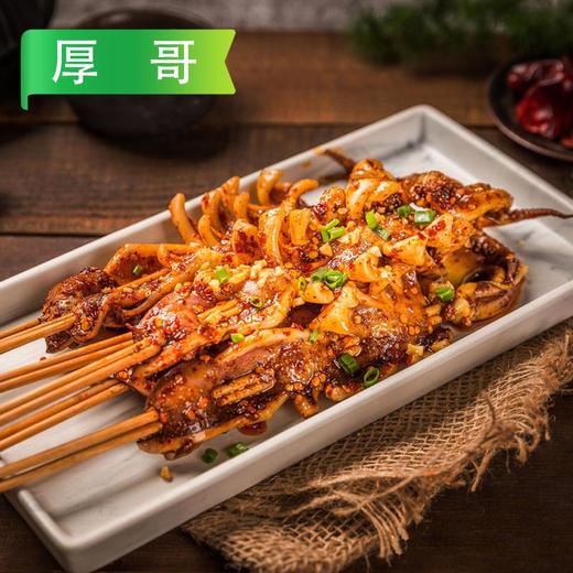 25J厚哥鱿鱼串1800g/袋（10串）180g/串 4袋/件 商品图1