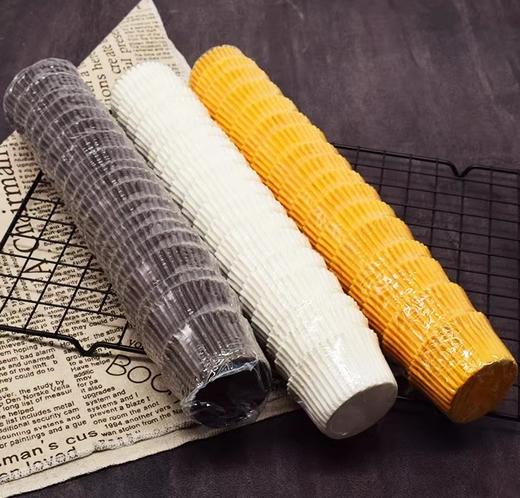 烘焙纸托纸杯 黄色白色棕色防油纸托/巧克力纸托/蛋糕饼干雪媚娘纸托 商品图0