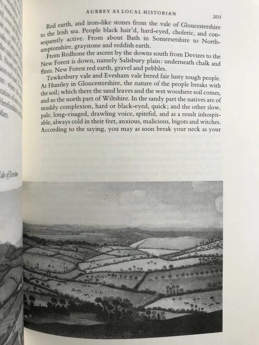 约翰·奥布雷《英国名人小传》节选（1996） 数十幅插图 精装16开带书匣 商品图6