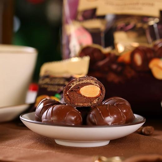 【中欧班列精选】WWJ俄罗斯进口 巴巴耶夫松露杏仁扁桃仁巧克力糖 200g/袋 商品图4