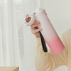 膳魔师THERMOS2023年新品304不锈钢渐变色保温杯带提绳便携男女学生水杯 JNT-551渐变粉 带提绳550毫升 商品缩略图3