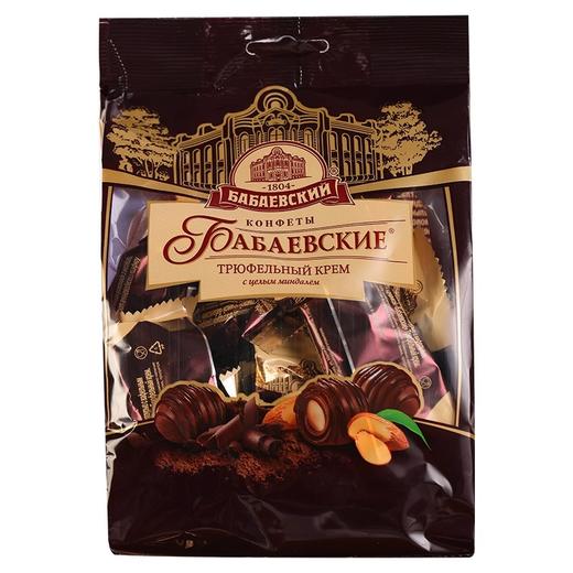 【中欧班列精选】WWJ俄罗斯进口 巴巴耶夫松露杏仁扁桃仁巧克力糖 200g/袋 商品图11