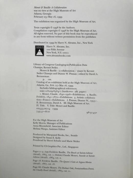 莫奈与巴齐耶的合作 77幅插图（55幅彩色） 精装大16开 商品图4