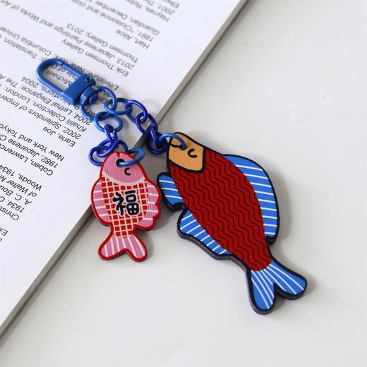 前程似锦(鱼)°竹雕钥匙扣挂件系列 商品图2