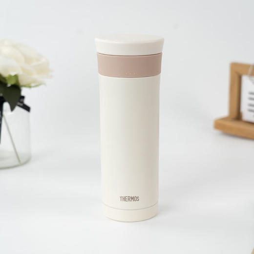 膳魔师（THERMOS） 保温杯不锈钢带茶隔水杯子商务办公男女士水杯子 JMK-501/JMK-500 商品图2