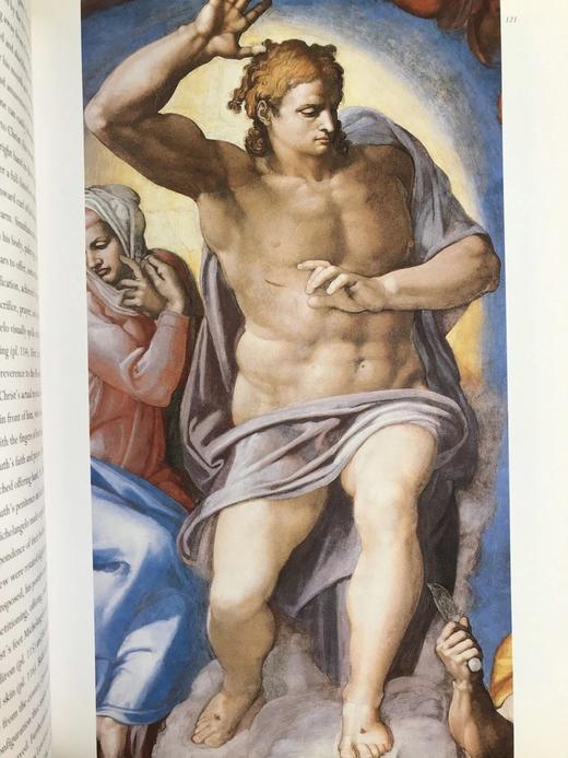 米开朗基罗《最后的审判》复原 154幅插图（150幅彩色） 精装大16开 商品图6