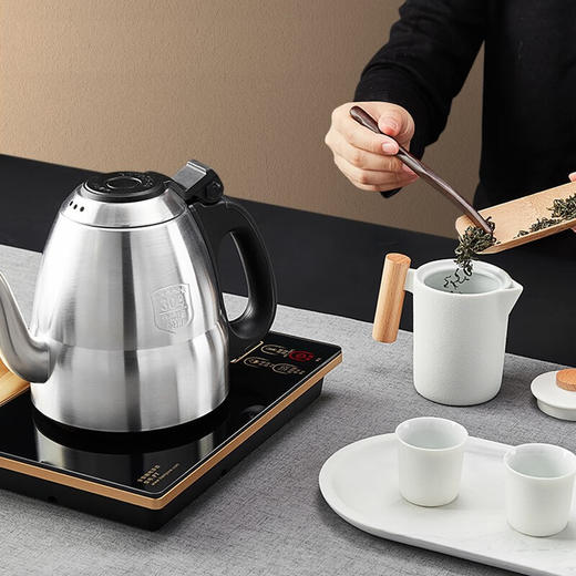 金灶F7烧水壶全自动电热水壶手柄上水泡茶专用智能恒温煮水电水壶 商品图6