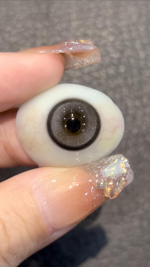 PUFF GIRL 神秘黑猫 日抛 十片 14.2mm 参考着色13.5mm 基弧8.5 含水50% 新锐国货 商品图5