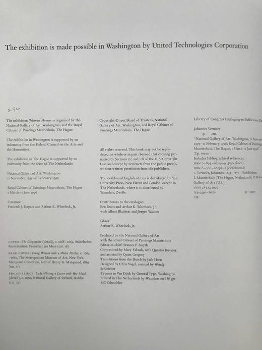 维米尔画集 约200幅插图 精装大16开 商品图4
