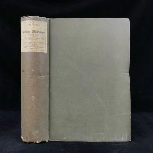 1881年 莎士比亚《亨利六世》 约翰·吉尔伯特数十幅插图 漆布精装16开 商品图0