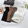【暖心亲肤，舒适无束缚！】新款自带胸垫背心，无钢圈内衣，给你无束缚体验；穿出自信与性感，让你的胸部自带加厚一体胸垫，舒适而又保暖。复古大U领设计，百搭时尚，女士秋冬必备！ 商品缩略图3