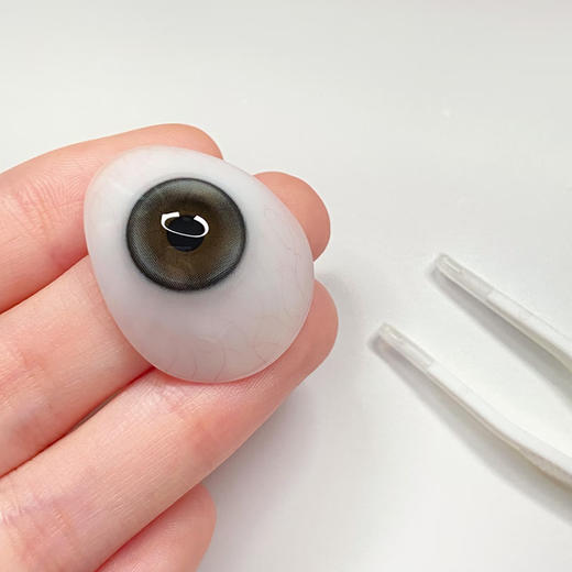 PUFF GIRL 起司泡泡 日抛 十片 14.2mm 参考着色13.0mm 基弧8.5 含水50% 新锐国货 商品图5