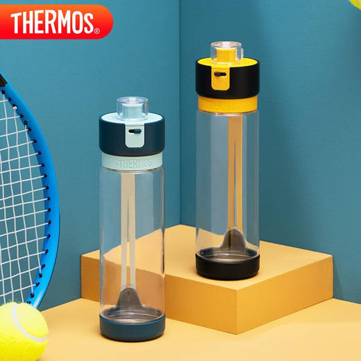膳魔师（THERMOS）塑料杯水杯660毫升男女士Tritan时尚随行杯子 TSK2-660 AGR 商品图4