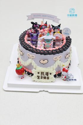 三丽鸥蛋糕（手绘款）