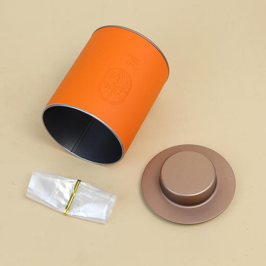 见喜皮盒【2圆罐•橙】48元一套 /一件10套 商品图3